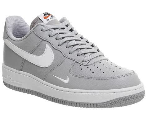 grey air force one shoes